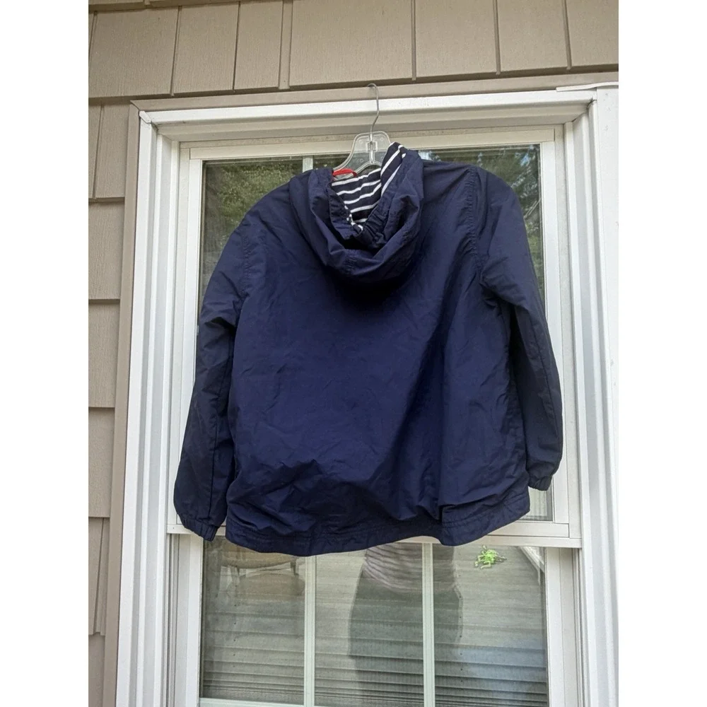 Hanna Andersson Kids  Lined Hoodie Zip Jacket US 10 140cm